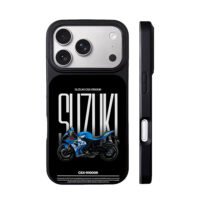 Suzuki GSX-R1000R sportbike iPhone 17 Pro Max Black Case