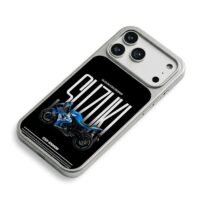 Suzuki GSX-R1000R sportbike iPhone 17 Pro Max Electroplated Silver Case2