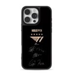 T1 2024 Worlds logo and player sigs iPhone 16 Pro Max Black Case